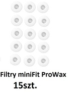 Filtre MINIFIT pre načúvacie prístroje Oticon a Bernafon, 15 ks