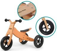 MillyMally Balance Bike Pusher 3-kolesový Pusher Look Natura