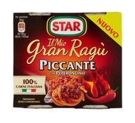 GRAN RAGU' PICCANTE CON PEPERONCINI CESTOVINOVÁ OMÁČKA.