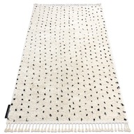 BERBERIAN CARPET 80x150 DOTS cream #GR4003