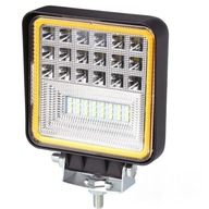 LED PRACOVNÁ LAMPA 126W 12V 24V HALOGÉNOVÝ PANEL