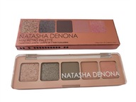 Paletka očných tieňov NATASHA DENONA MINI RETRO PALETTE, mix povrchových úprav