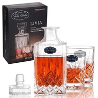 SADA 760 ML KARAFY A 300 ML POHÁROV na whisky FESTA ITALIA UNIVERSAL