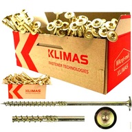 Skrutky do dreva KLIMAS WKCP TORX TX 8x240 50 ks.