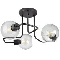 EDISON GUĽOVÁ LED LOFT SKLENENÁ ZÁSADNÁ LAMPA