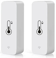 2x snímač teploty a vlhkosti Tuya Smart Wifi Th01 nevyžaduje bránu