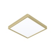 LED stropné svietidlo 20,5W 3000K 28,5cm Eglo Fueva 5 Brass