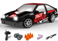 Racent Drift Master 1/24 4WD 926BRB2 Model automobilu - Brush / Black