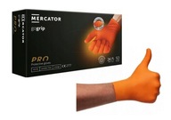 Nitrilové rukavice POWERGRIP oranžové M GOGRIP M