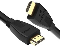 Kábel HDMI 2.0 High Speed ​​​​4k, UHD, QUOTECH 3m