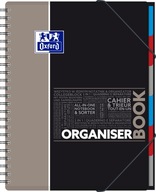 Oxford Organizerbook A4+ 80k KR šedá