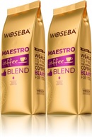 Woseba Maestro 1 kg kávových zŕn x 2