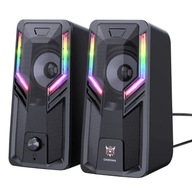 Herné reproduktory 2.0 RGB Onikuma G6 Illuminated