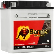 Batéria BANNER YB10L-A2 12V 11Ah 140A ŚLĄSK P+