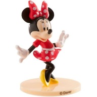 Tortička MINNIE MOUSE POSTAVKA, dekorácia DISNEY, 9cm