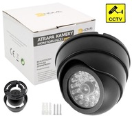 DUMMY CAMERA interná kupola čierna LED IP20