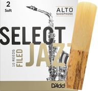 2S RICO Select Jazz FILED plátok na alt saxofón