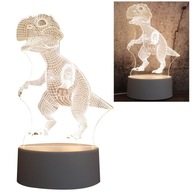 DARČEKOVÁ LED NOČNÁ LAMPA - 3D Dinosaurus