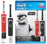 Oral-B FAMILY VITALITY 100 + KIDS 3+ Star Wars [2x elektrická zubná kefka]