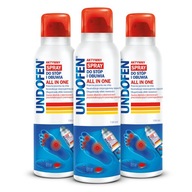 UNDOFEN Sprej na nohy ALL IN ONE 150 ML x3