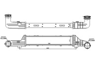 INDUKČNÝ CHLADIČ VZDUCHU NISSENS MERCEDES E