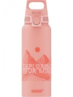 SIGG Tourist hliníková fľaša WMB One Pathfinder Shy Pink 1,0L