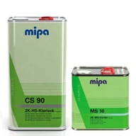 MIPA CLEAR COAT CS90 + MS10 FAST HS KPL. 7,5 l