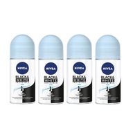 NIVEA Antiperspirant Black&White Invisible Pure roll-on 4 x 50 ml