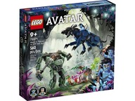 Lego Avatar. Neytiri a Thanator vs. Quaritch