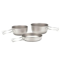 Snow Peak 3 ks Cookset Sada titánového riadu