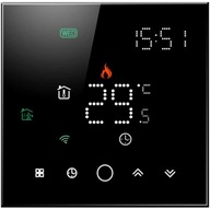WiFi termostat Loadable 16A Black PS TUYA series