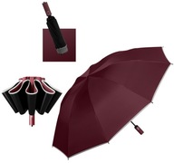 Skladací Automatic Umbrella masívny dáždnik XL vlákno veľký silný + obal