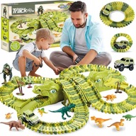 MEGA RACE TRACK XXXL DINOSAUR DINO PARK 269 ks