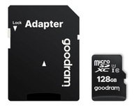 Pamäťová karta Goodram MicroSD 128GB + SD adaptér