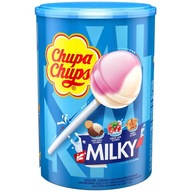 Mliečne lízanky Chupa Chups Milky Tube 100ks ESP