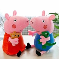 SET PEPPA A GEORG MASKOT PLYŠOVÁ HRAČKA spieva V POĽSKU 27CM