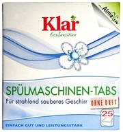 KLAR ECO tablety do umývačky riadu 25 ks