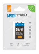 Batéria Newell 9V USB-C 500mAh