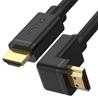 Unitek HDMI 2.0 270° 4K Pravouhlý kábel 3 m