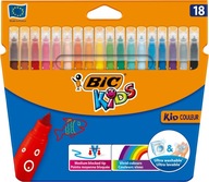 Značky Kids Couleur 18 farieb BIC