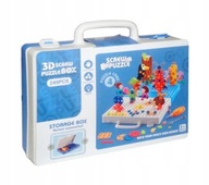 STAVEBNÉ BLOKY PUZZLE 3D BOX 249 EL KUFR