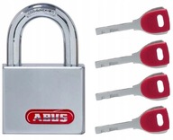 ABUS OCELOVÝ ZÁMOK 838/60 11MM 4 KĽÚČE