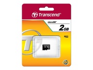 TRANSCEND 2 GB micro SD microSD 2GB pamäťová karta