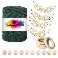 Macrame Angel Wings Kit Sada na výrobu macrame anjela