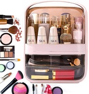 Organizér na make-up na kozmetiku štetce zásuvky spálňový toaletný stolík