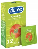 DUREX AROUSER 12ks stimulačný rebrovaný