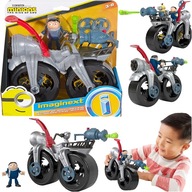 NÁDHERNÁ MOTORKA MINIONS GRU IMAGINEXT FISHER-PRICE LAUNCHER POSTAVENÍ