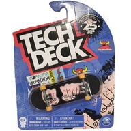 TECH DECK SKATEBOARD FUNGERBOARD HRAČKA RUČNÝ STROJ + NÁLEPKY