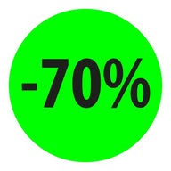 Zľavové nálepky -70% 20mm