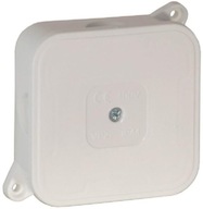 Prázdna krabica na povrch so 4 vstupmi VIPLAST VP-2 WHITE IP44 85x85x35mm 027-01